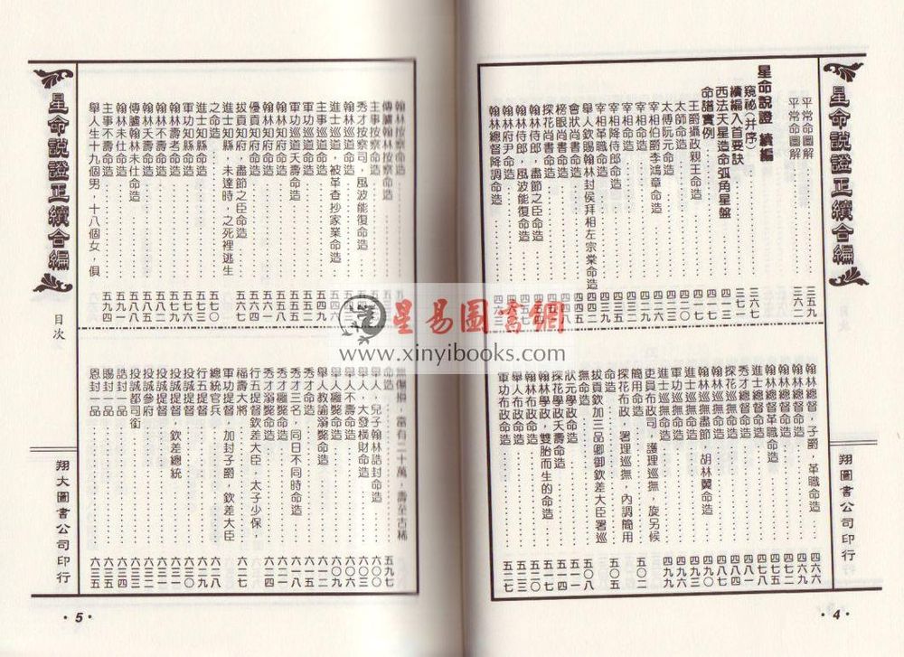 霍敏卿：重编增补星命说证正续合编（上下）（翔大）