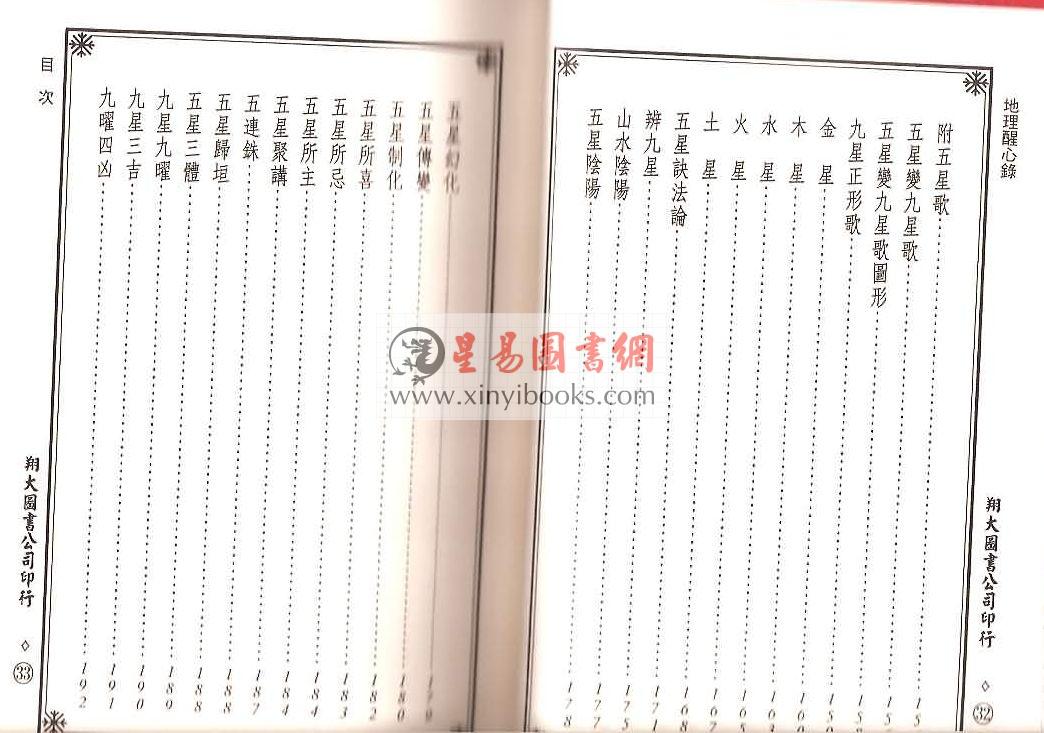 明·傅振商：地理醒心录（精装三册）（翔大）