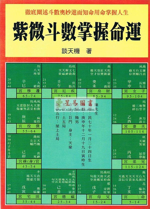 谈天机：紫微斗数掌握命运
