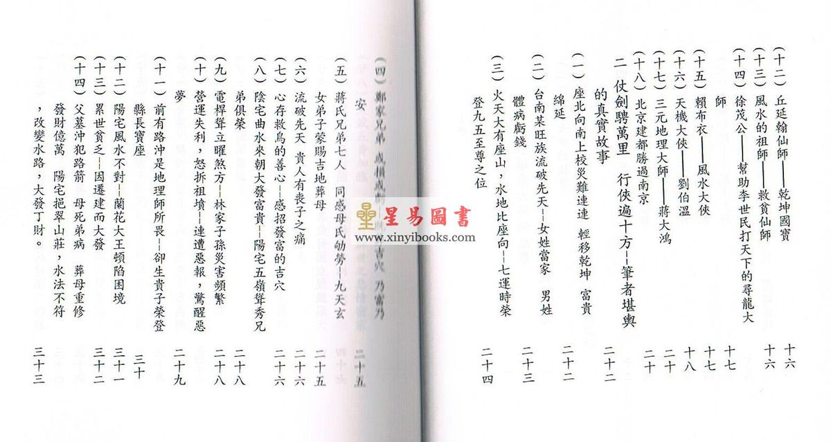 徐芹庭：风水详谈（上下二冊不分售）
