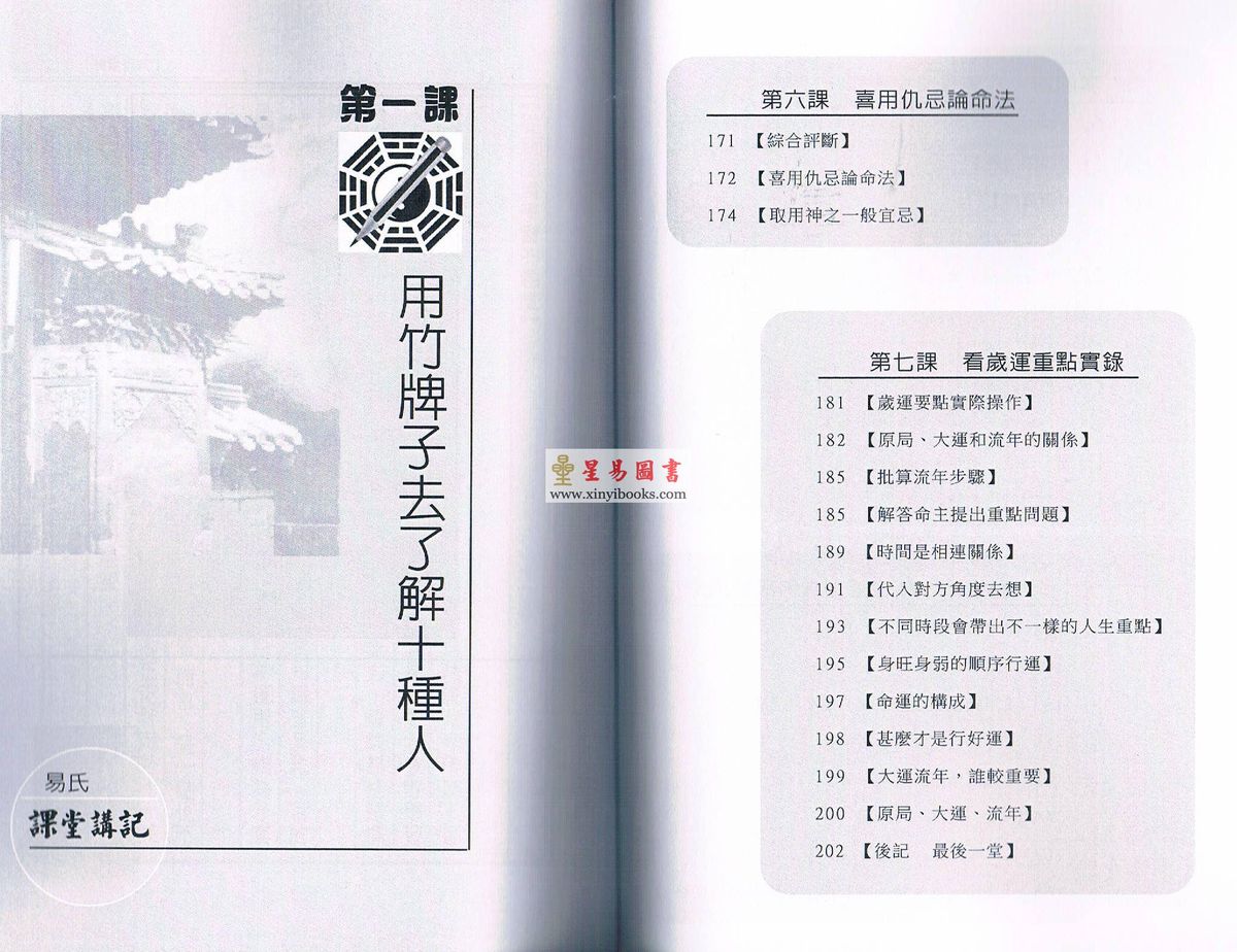 易天生：命理操作第五部曲-课堂讲记