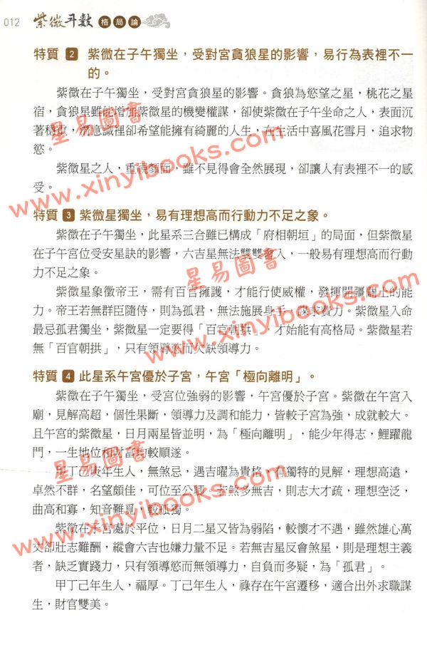 周幸蓉：紫微斗数格局论