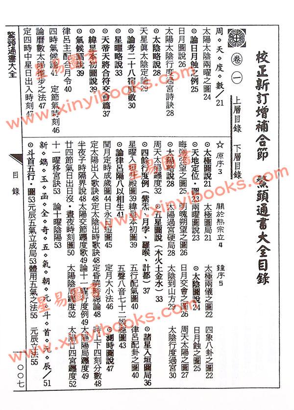 熊宗立：鳌头通书大全（精装）