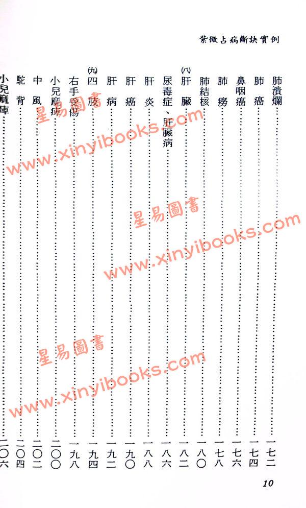 沈平山：紫微占病断诀实例