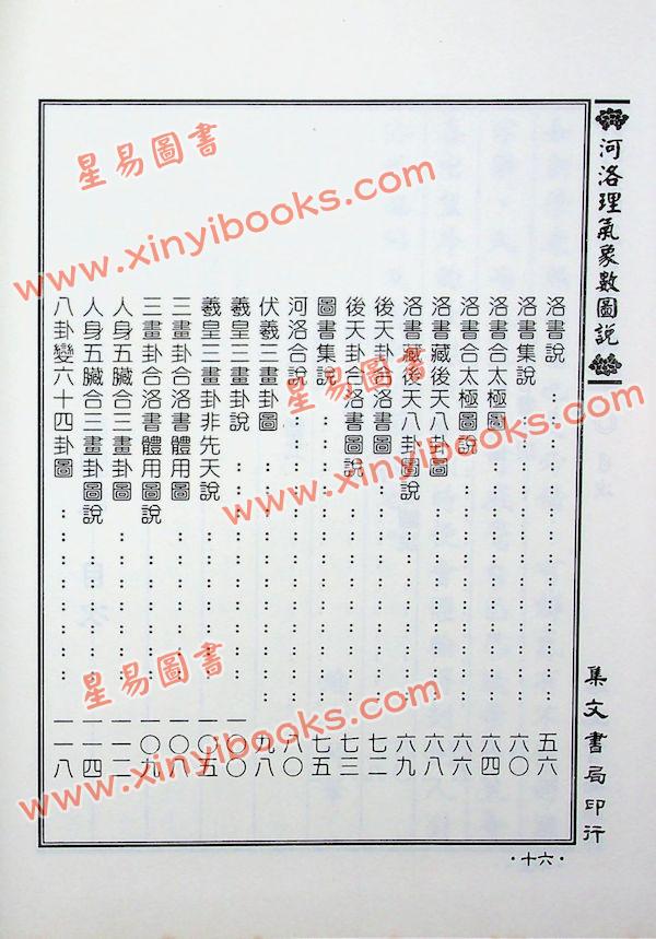 杨尧门：河洛理气象数图说（精装）
