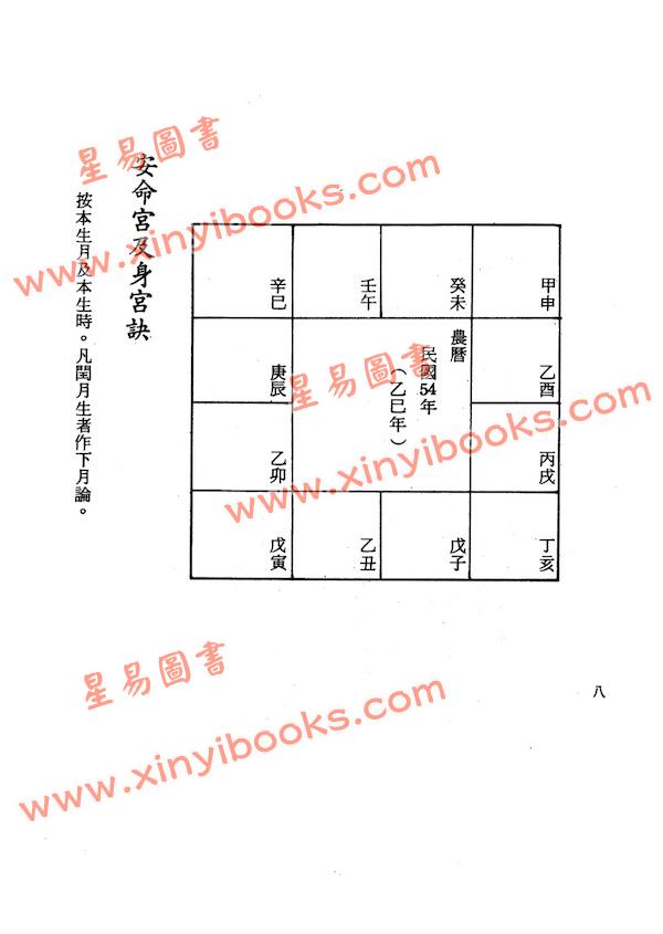 钟易远：紫微斗数精传（鼎文）