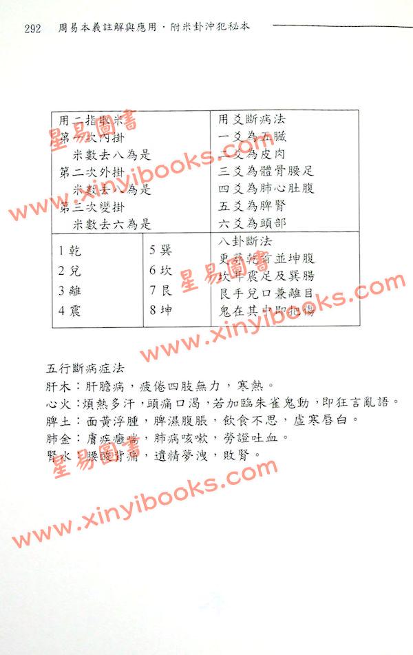 柯一男：周易本义解与应用附米卦冲犯秘本