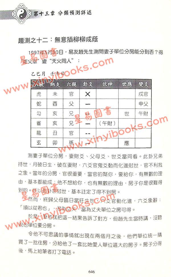 王炳中：六爻预测指迷－高级应用篇