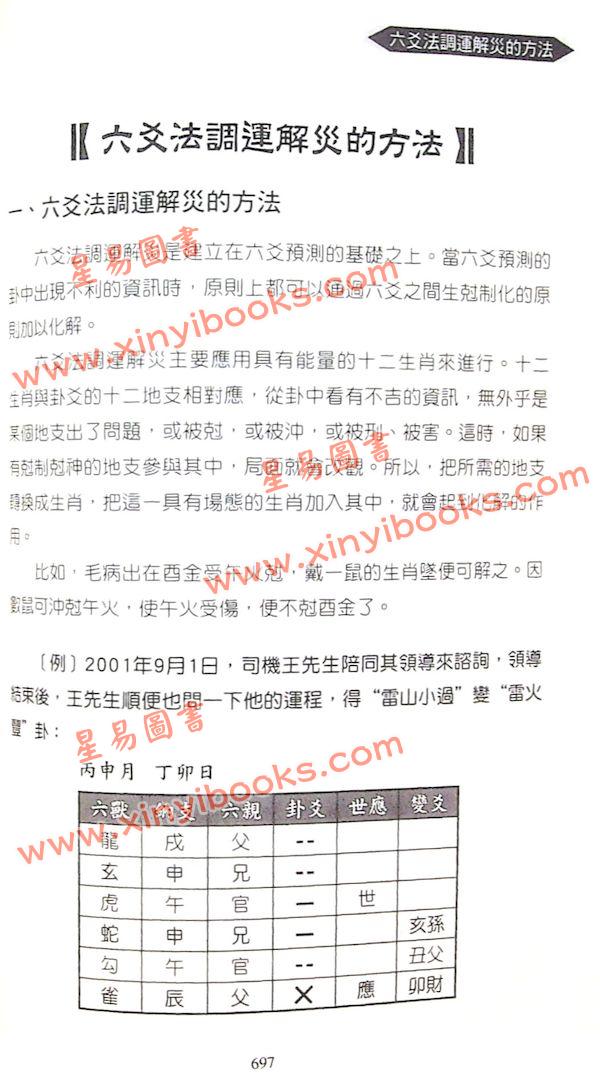 王炳中：六爻预测指迷－高级应用篇